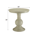 Alyx Antique White Accent Table - Ornate Home