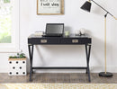 Amenia Charcoal Writing Desk - Ornate Home
