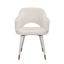 Applewood Cream/Gold Accent Chair - Ornate Home