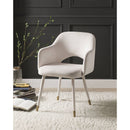 Applewood Cream/Gold Accent Chair - Ornate Home