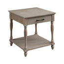 Ariolo Weathered Oak End Table - Ornate Home