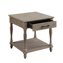 Ariolo Weathered Oak End Table - Ornate Home