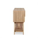 Ariza Rustic Natural TV Stand - Ornate Home