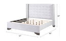 Artesia Tan Queen Bed - Ornate Home
