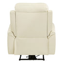 Ava Beige Power Motion Recliner - Ornate Home