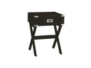 Babs Black End Table - Ornate Home