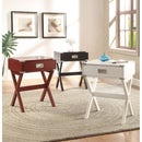 Babs Red End Table - Ornate Home