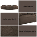 Bash Sofa W/7 Pillows - Ornate Home