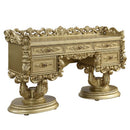 Bernadette Gold Finish Vanity Desk - Ornate Home