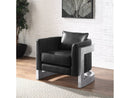 Betla Black Accent Chair - Ornate Home