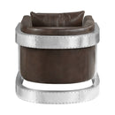 Betla Espresso Accent Chair - Ornate Home