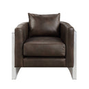 Betla Espresso Accent Chair - Ornate Home