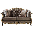 Betria Green Loveseat W/4 Pillows - Ornate Home