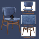 Bevis Blue Side Chair (Set of 2) - Ornate Home