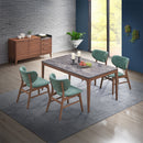 Bevis Green Side Chair (Set of 2) - Ornate Home