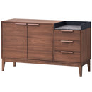 Bevis Walnut Server - Ornate Home