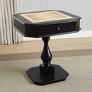 Bishop Black Game Table - Ornate Home