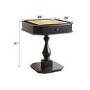 Bishop Black Game Table - Ornate Home