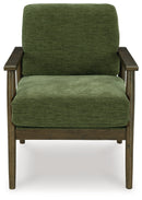 Bixler Olive Showood Accent Chair - Ornate Home