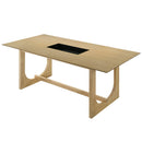 Blayde Natural Dining Table - Ornate Home
