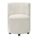 Blayde White Side Chair W/Swivel (Set of 2) - Ornate Home
