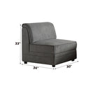 Bois Armless Chair - Ornate Home