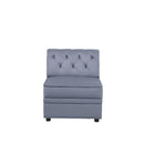 Bois II Armless Chair - Ornate Home