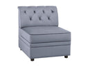 Bois II Armless Chair - Ornate Home
