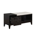 Boyet Cream/Black Bench - Ornate Home