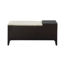 Boyet Cream/Black Bench - Ornate Home