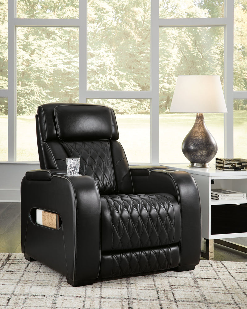 Boyington Black Power Recliner (Online Special Price) - Ornate Home