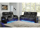 Boyington Black Power Reclining Sofa and Loveseat (Online Special Price) - Ornate Home