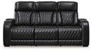 Boyington Black Power Reclining Sofa and Loveseat - Ornate Home