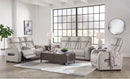 Boyington Gray Power Reclining Sofa and Loveseat (Online Special Price) - Ornate Home