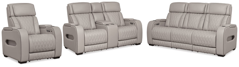 Boyington Power Reclining Sofa, Loveseat and Recliner (Online Special Price) - Ornate Home
