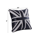 Brancaster Black/Linen Accent Cushion (Set of 2) - Ornate Home
