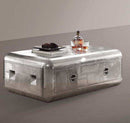 Brancaster Rectangular Aluminum Coffee Table - Ornate Home