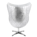 Brancaster White Accent Chair W/Swivel - Ornate Home