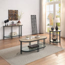 Brantley Oak Oval Coffee Table - Ornate Home