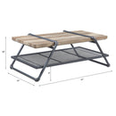 Brantley Oak Rectangular Coffee Table - Ornate Home