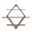 Brantley Oak Wall Shelf - Ornate Home