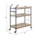 Brantley Serving Cart - Ornate Home