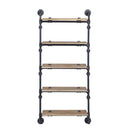 Brantley Wall Rack w/5 Shelves - Ornate Home