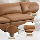 Brighton Brown Modular Armless Chair - Ornate Home