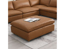 Brighton Brown  Ottoman - Ornate Home