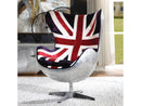 British Flag Accent Chair - Ornate Home