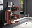 Buck ll Walnut Writing Desk w/ Bookshelf - Ornate Home
