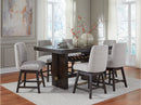 Burkhaus Counter Height Dining Table and 6 Barstools (Online Special Price) - Ornate Home