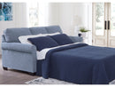 Carissa Manor Denim Queen Sofa Sleeper - Ornate Home