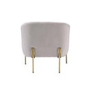 Carlson Beige/Gold Accent Chair - Ornate Home